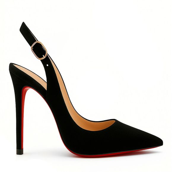 scarpin-royalz-nobuck-sola-vermelha-salto-alto-fino-celine-slingback-preto