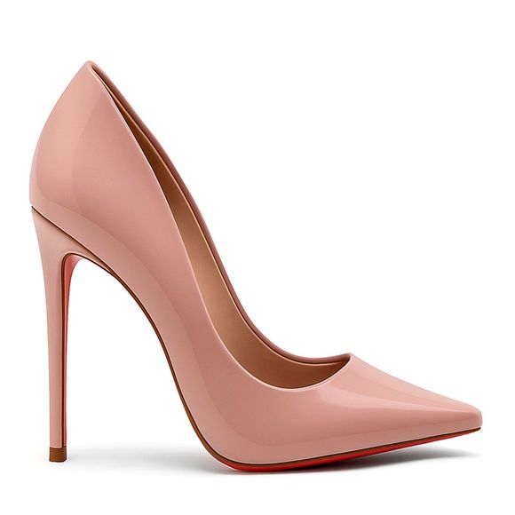 scarpin-royalz-verniz-sola-vermelha-salto-alto-fino-celine-nude-rose