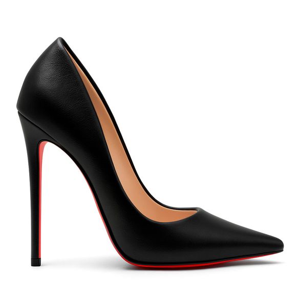 scarpin-royalz-liso-sola-vermelha-salto-alto-fino-celine-preto