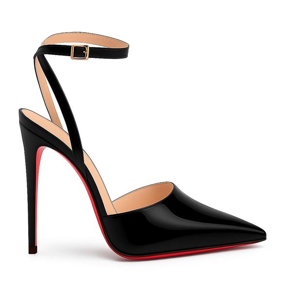 scarpin-royalz-ankle-strap-verniz-sola-vermelha-salto-alto-fino-lina-preto
